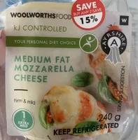 Medium Fat Mozzarella Cheese