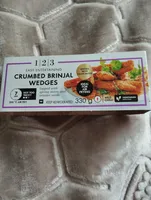 Crumbed Brinjal Wedges