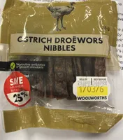 OSTRICH DROËWORS NIBBLES