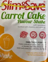 Carrot cake shake
