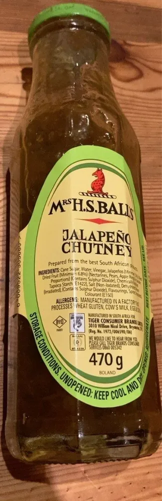Jalapeño chutney