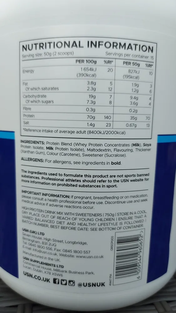 Vanilla Protein