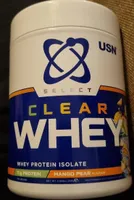 Clear Whey Protein Isolate Mango Pear