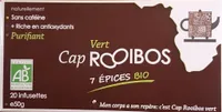 50G Infusion Vert 7 Epices Bio Rooibios