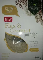 Flax & coconut porridge