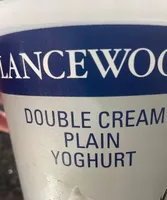 Double cream plain yoghurt