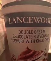 Double cream chocolate yogurt