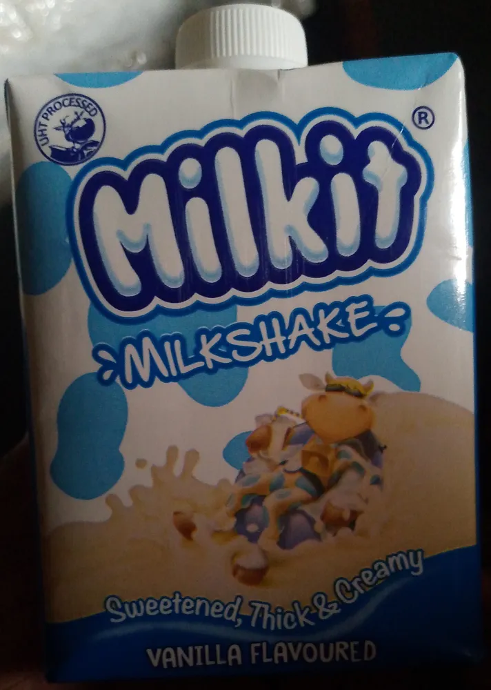 Milkshake vanilla flavoured