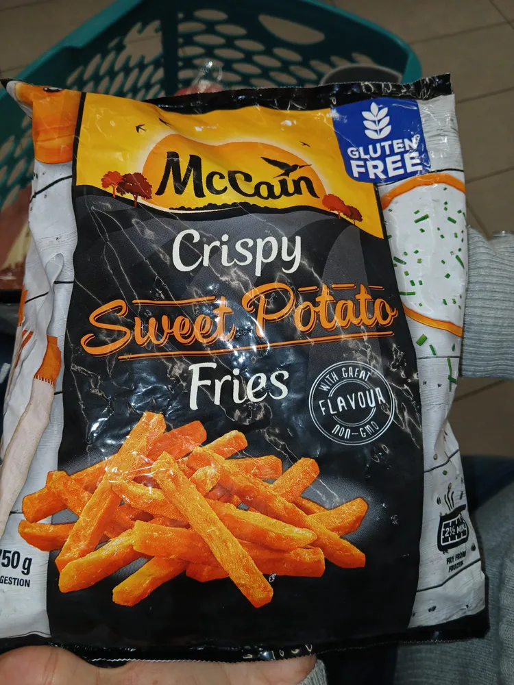 Crispy sweet potato fries
