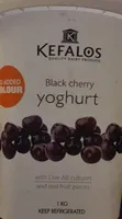 Kefalos black cherry yogurt