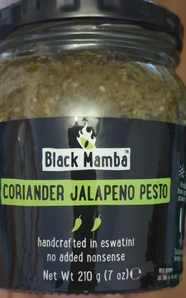 Coriander Jalapeño Pesto