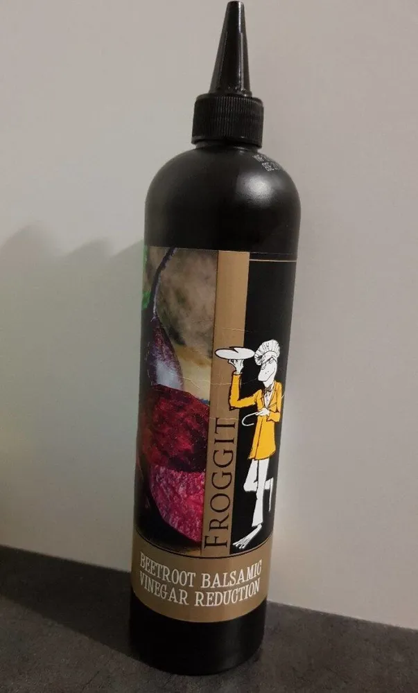 Beetroot balsamic vinegar reduction