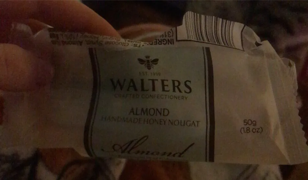 Almonds hand made honey nougat