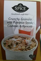 Crunchy Granola with pumpkin seeds, cashews and apricots