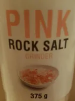 Pink rock salt