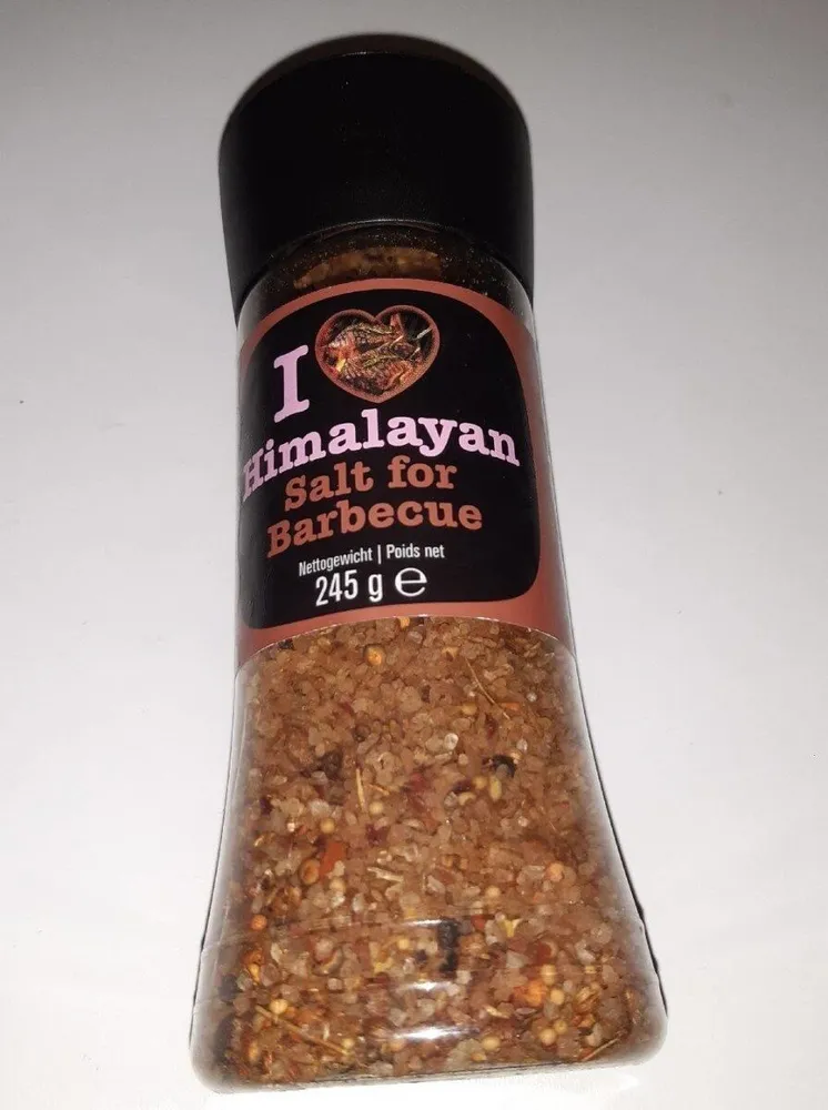 Salt for barbecue