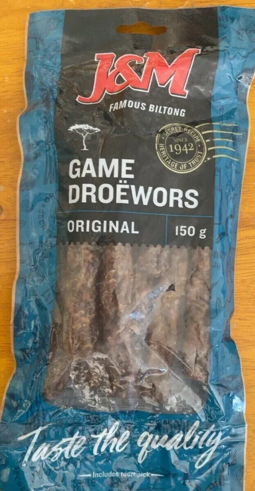 Game droëwors