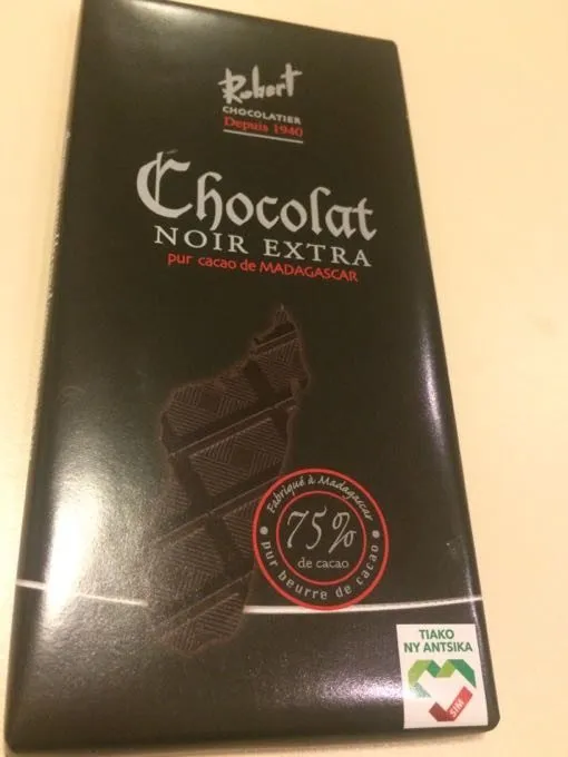 Chocolat 75% cacao