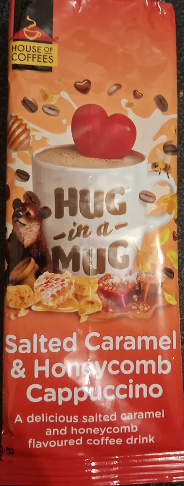 Hug in a Mug Salted Caramel & Honeycomb Cappuccino