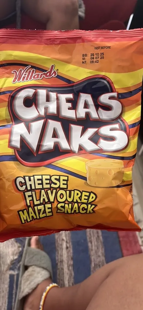 Cheese Flavoured Maize Snack