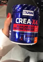 Usn Crea-x4 Alkaline Plus 300g Orange