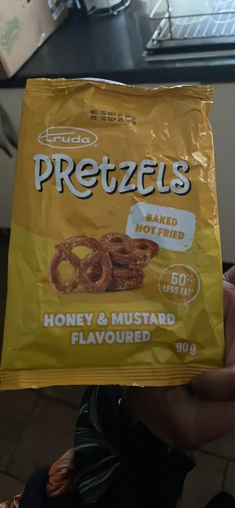 Pretzels Honey & Mustard Flavoured