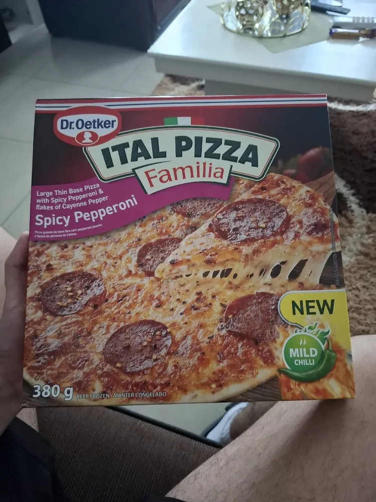 Spicy Pepperoni Pizza