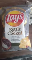 Lays sea salt & black pepper