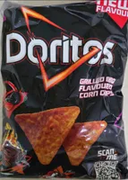 GRILLED BARBEQUE FLAVOURED CORN CHIPS