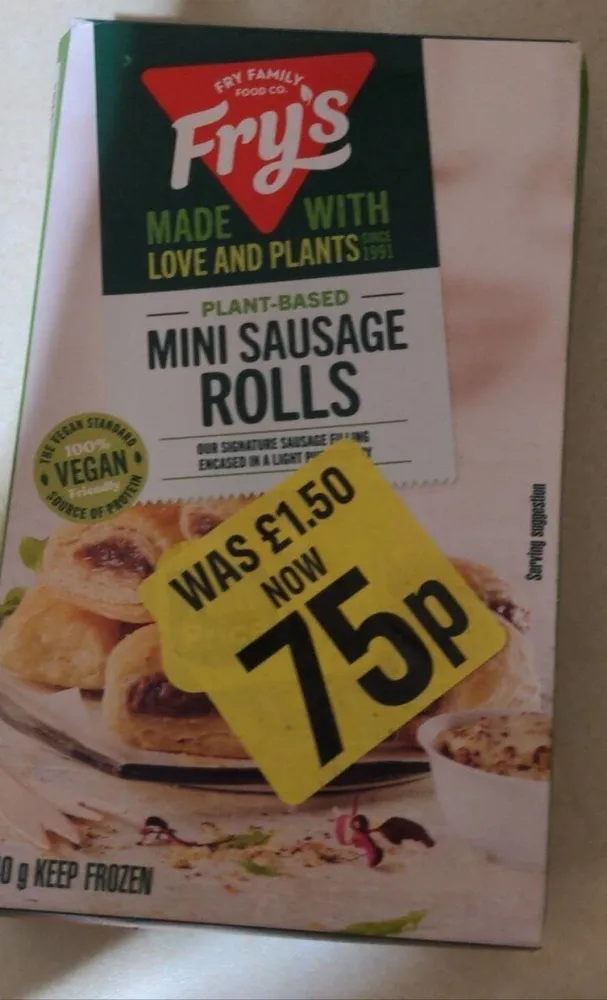 Plant-based sausage roles