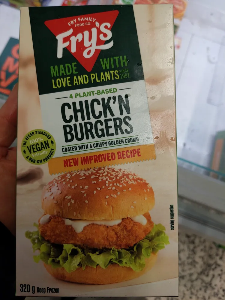 Chick’n Burgers