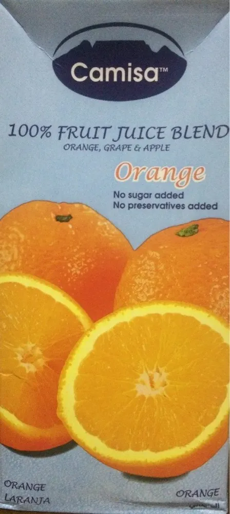 Cape Camisa Fruit Juice Orange 1 x 1LT (Ea)