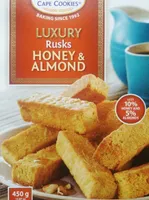 Luxury Rusks Honey & Almond