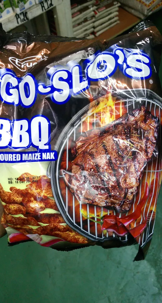 GO-SLO'S BBQ Flavoured Maize Nak