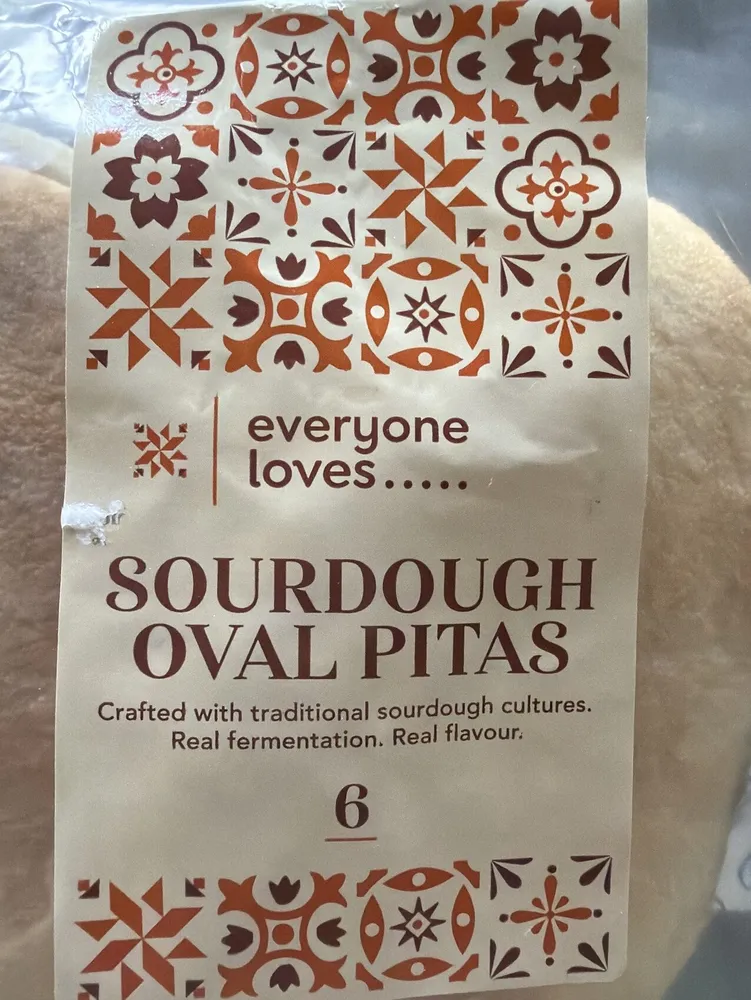 Sourdough Oval Pita