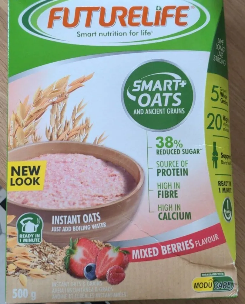 Instant oats - mixed berries