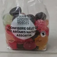 Confiserie gélifiée aromes naturels assortis