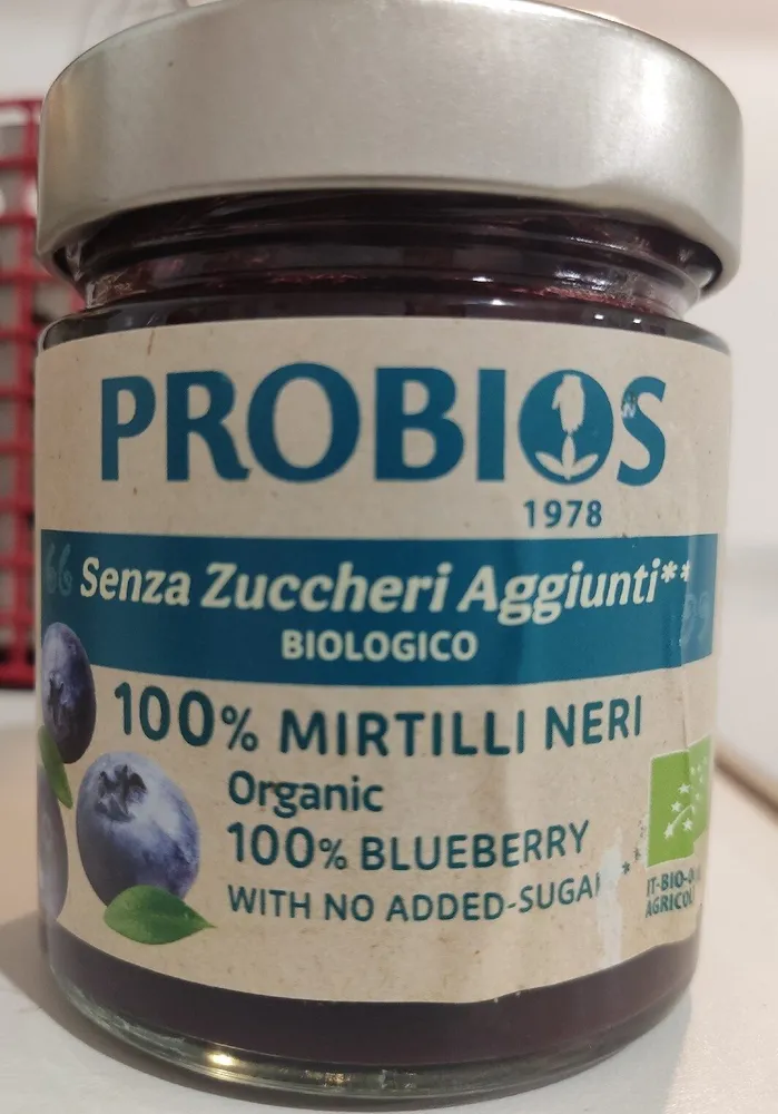 Composta Di Mirtilli Neri