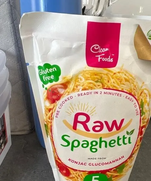 Raw spaghetti