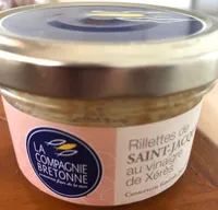 Rillettes de saint jacques au vinaigre de xeres