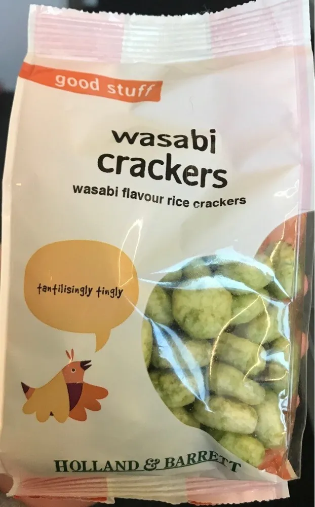 Wasabi crackers