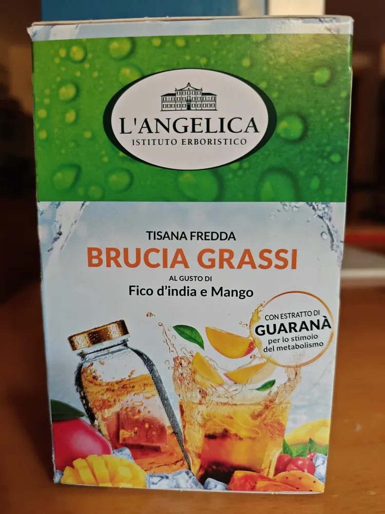 Tisana fredda Brucia Grassi al gusto di Fico d'India e Mango