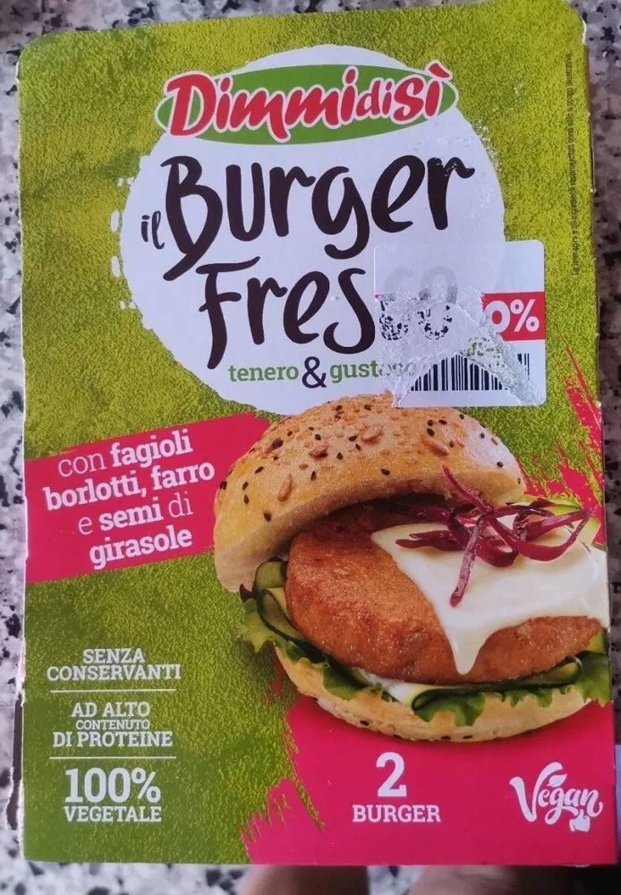 Il burger fresco