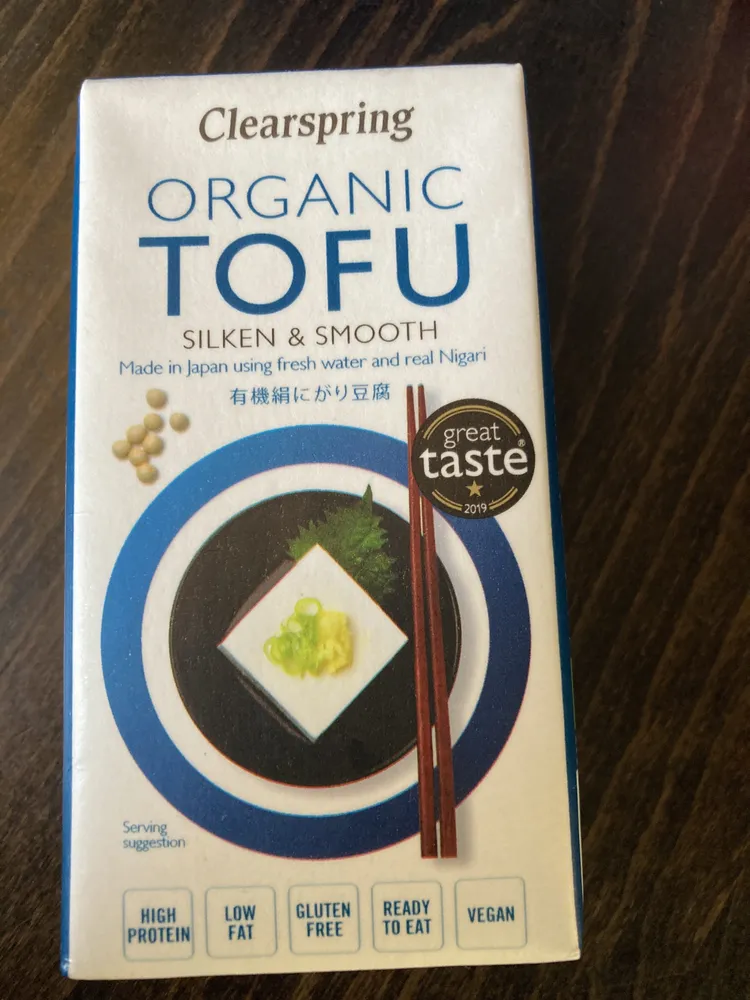 clearspring organic tofu silken & smooth