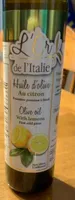 Huile d’olive au citron