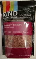 Raspberry Clusters with Chia Seeds