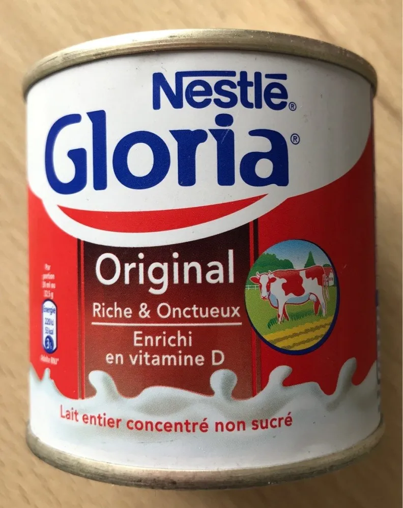 Lait concentré non sucré
