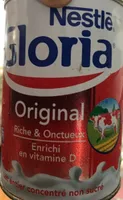 Lait entier concentré
