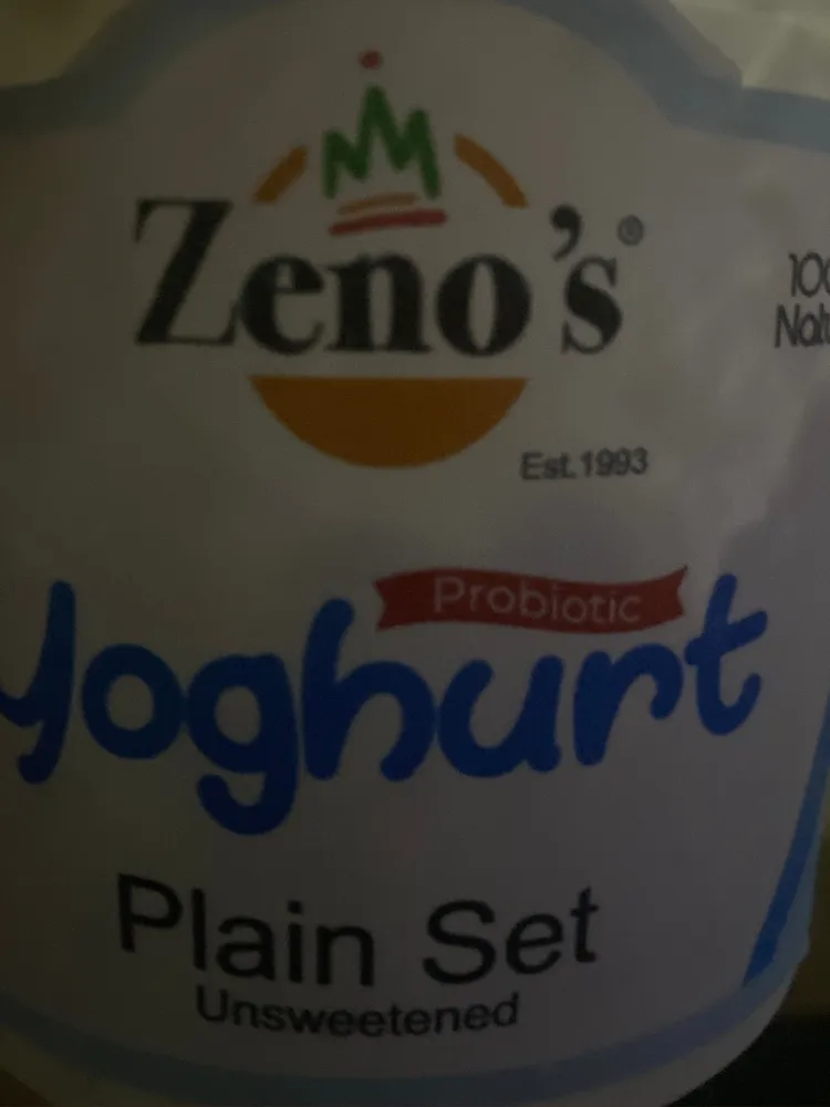 Zeno’s Yoghurt