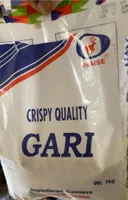 Crispy quality gari